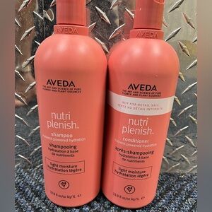 Aveda Nutriplenish Light Moisture shampoo & Conditioner 33.8 oz Duo